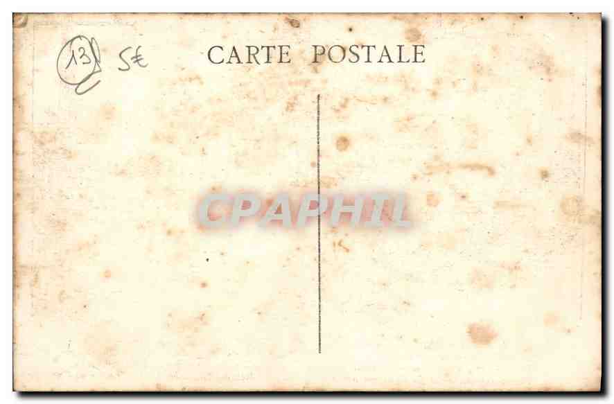 CPA Le Parisien Le Marseillais  — Rückseite