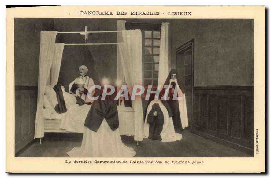 La dernière Communion de Sainte Thérèse de l'Enfant Jésus — Panorama des Miracles, Lisieux — Clodine Nizzavona