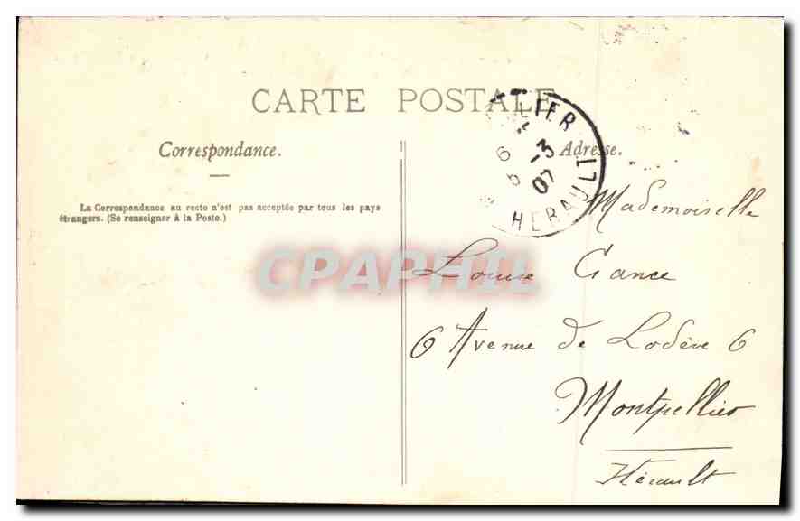 CPA La Lorraine Illustree Nancy L'Hemicycle de la Carriere et la Basilique Saint Epvre  — Rückseite