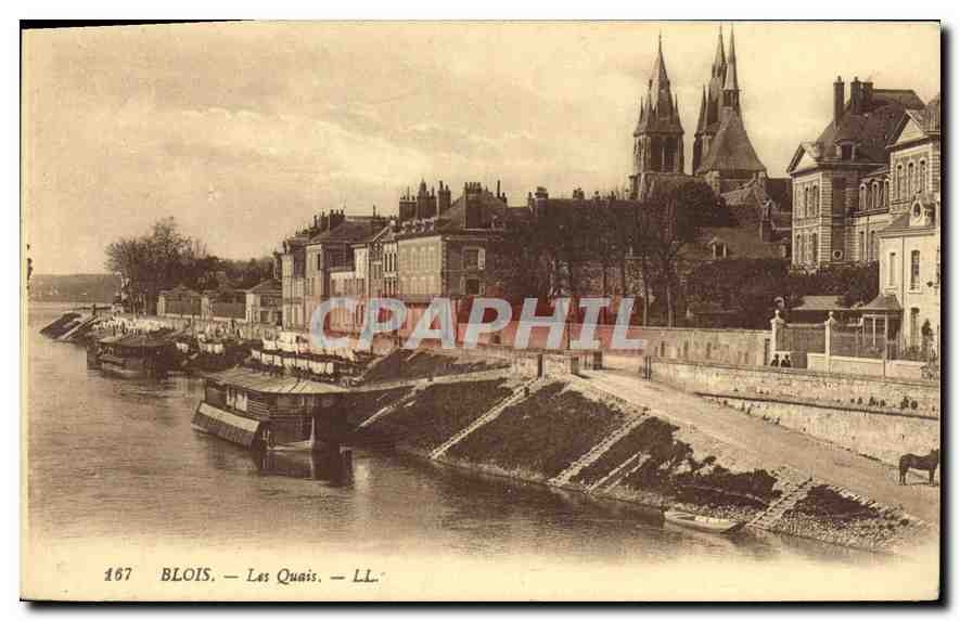 CPA Blois Les Quais 