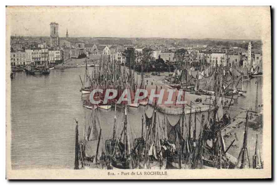 CPA Port de la Rochelle Bateaux
