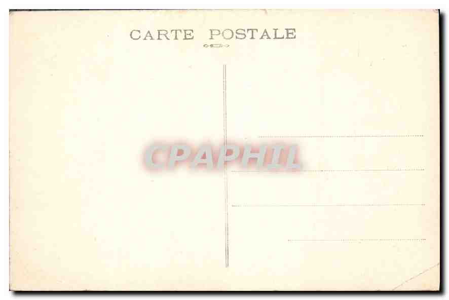 CPA Port de la Rochelle Bateaux — Verso