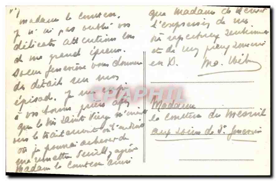 CPA Chantelle Allier Chateau des Ducs de Bourbon  — Verso