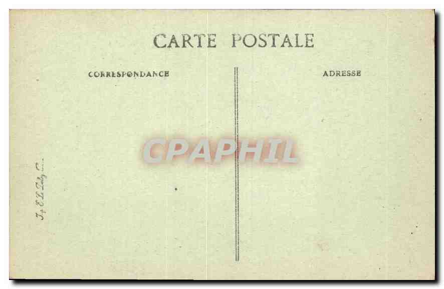 CPA Rouen Vue Generale prise de la Cote Sainte Catherine  — Rückseite