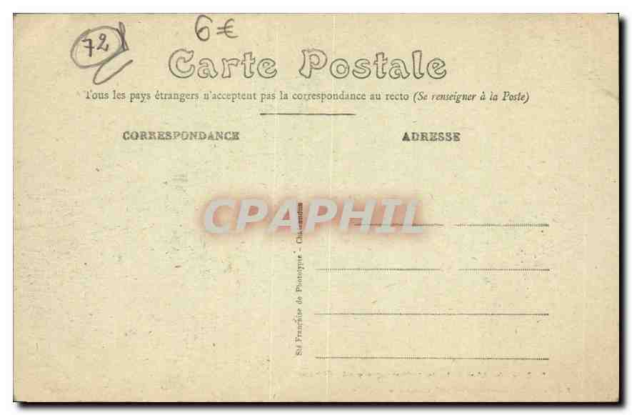 CPA Bonnetable Le tout pittoresque sur le Chateau  — Rückseite