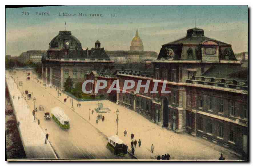 CPA Paris l'Ecole Militaire 