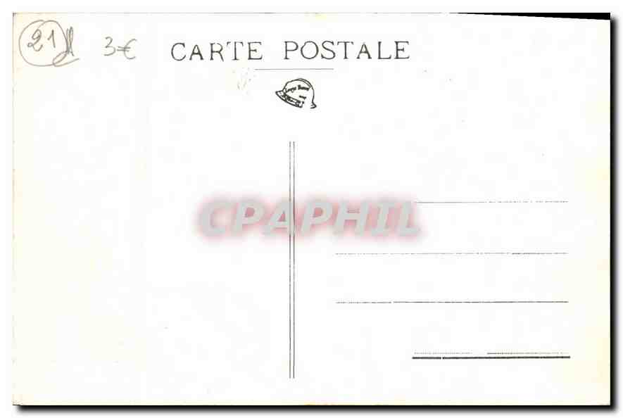 CPA La Bussiere sur Ouche Cote d'Or  — Rückseite
