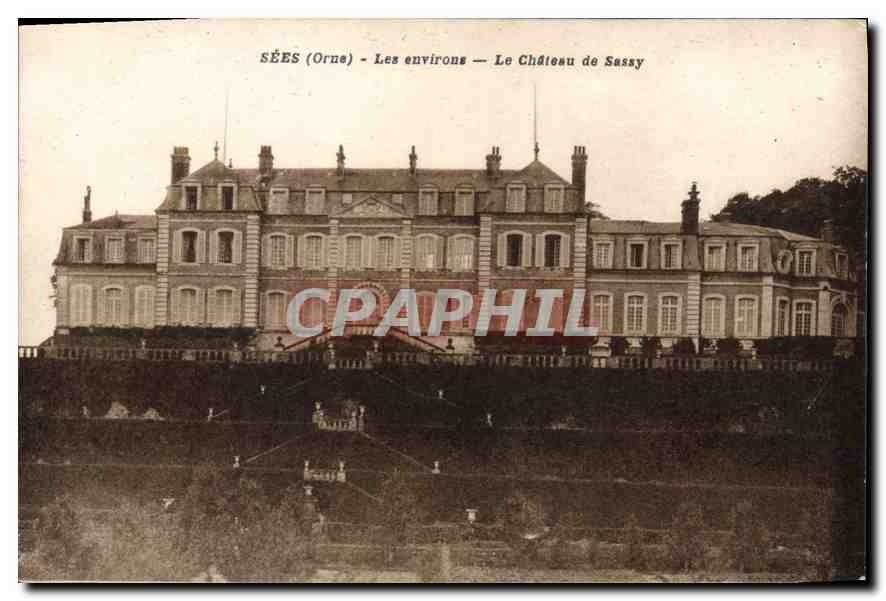 CPA Sees Orne Les environs Le Chateau de Sassy 