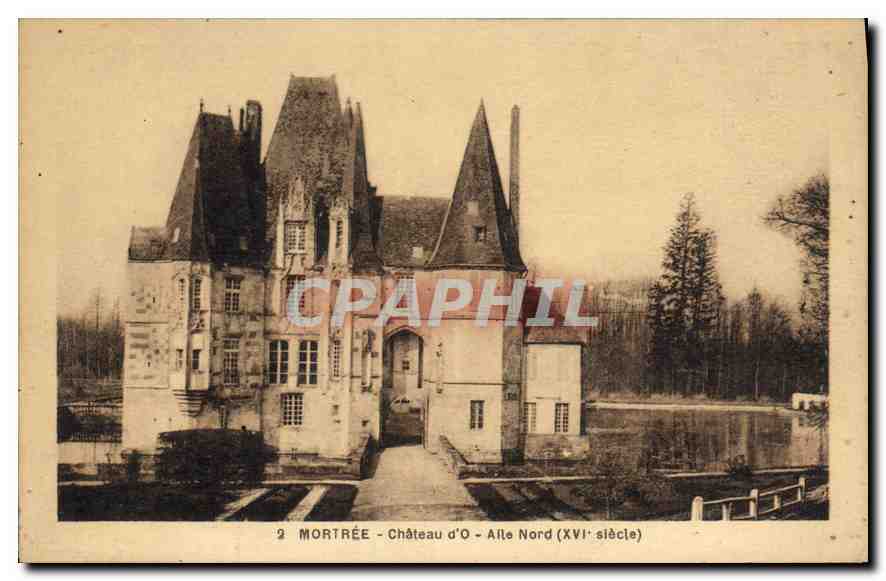CPA Mortree Chateau d'O Allee Nord 
