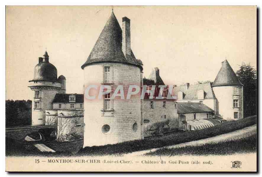 CPA Monthou sur Cher Loir et Cher Chateau du Gue Pean 