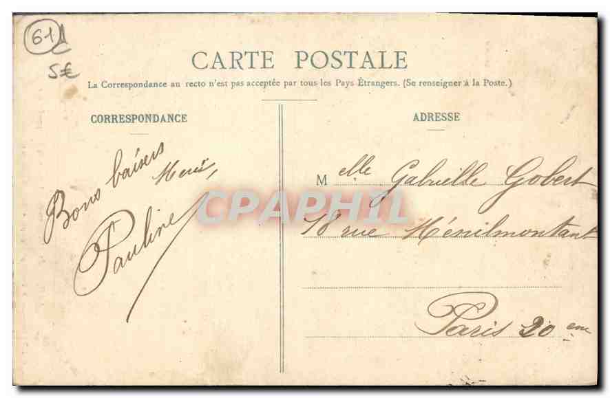 CPA Le Haras du Pin Orne Avenue de l'Hippodrome  — Verso