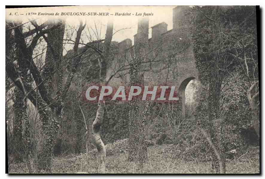 Environs de BOULOGNE-SUR-MER — Hardelot — Les fossés — A. C. — 185ha