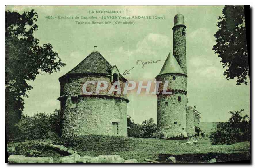 Tour de Bonvouloir — Juvigny-sous-Andaine (Orne) — Künstleredition, P. Levassene, Elers