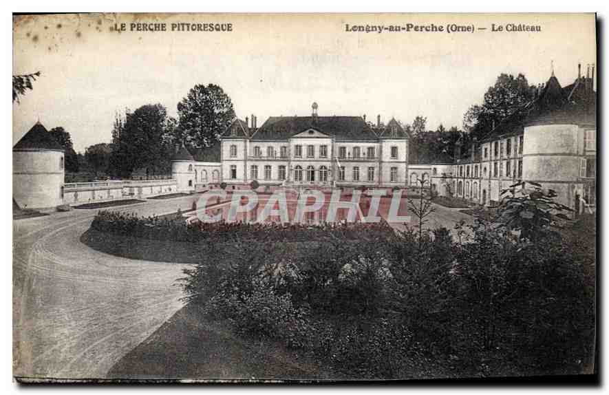 CPA La perche pittoresque Longny au Perche Orne Le Chateau 