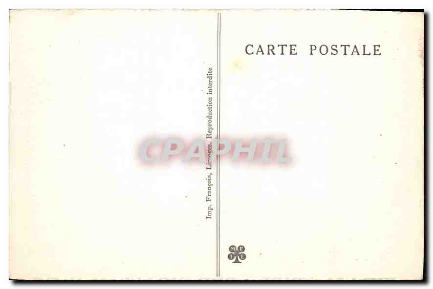 CPA Lacave entre Souillac et Roc Amadour Lot Vallee de l'Ouysse et Chateu de Belcastel  — Back