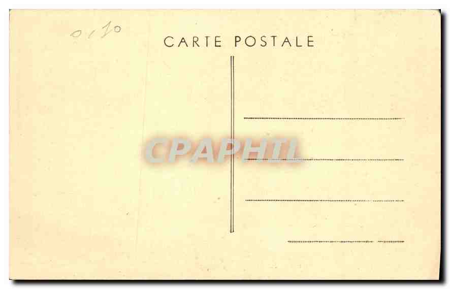 CPA Rumilly Hte Savoie Le Pont des Iles  — Rückseite