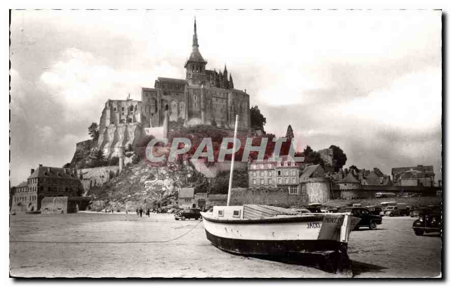 CPA Le Mont Saint Michel Manche La Greve 