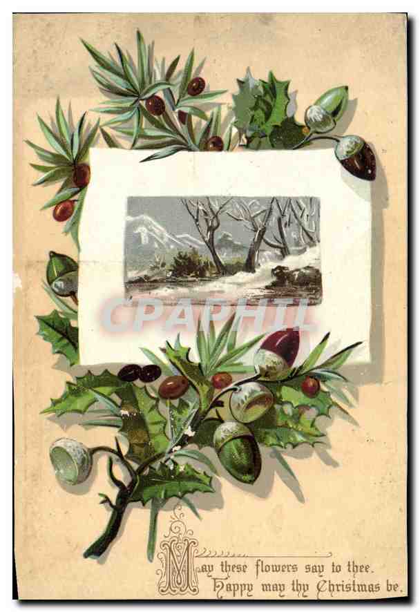 CPA Fantaisie Fleurs