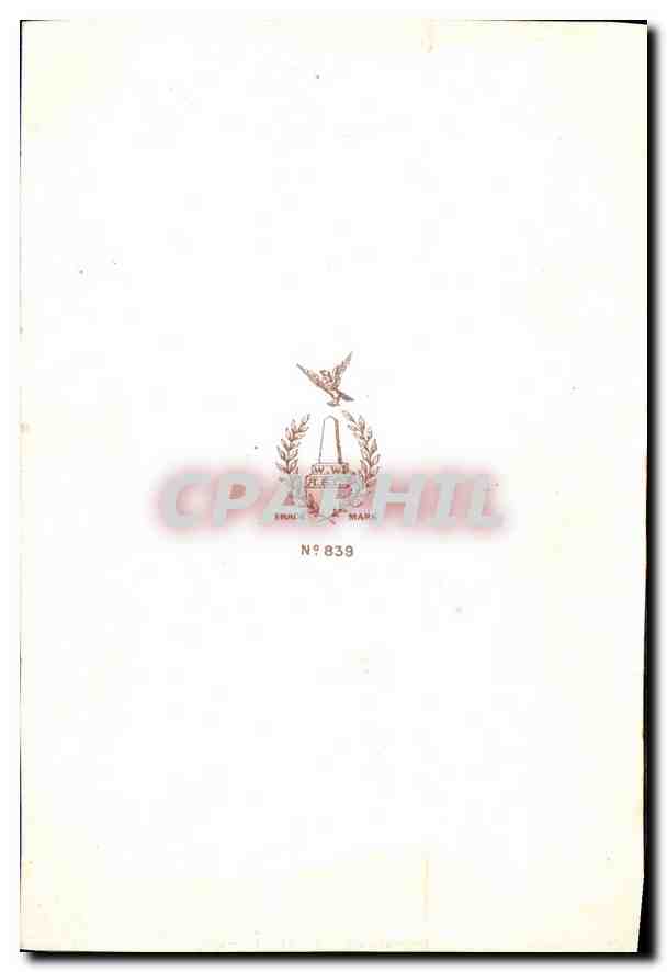 CPA Fantaisie Fleurs — Verso