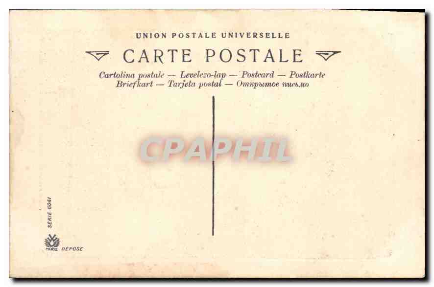 CPA Paysage  — Rückseite