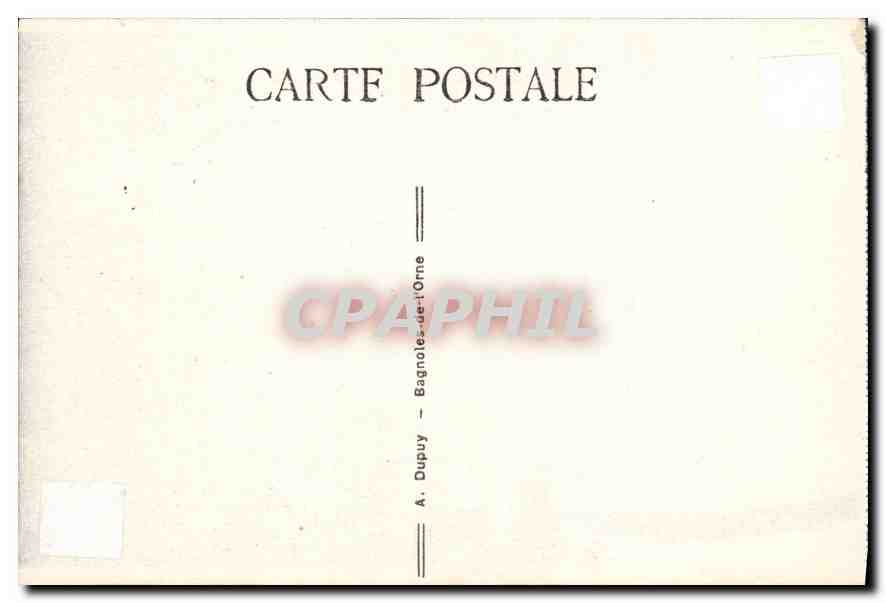 CPA Bagnoles de l'Orne La Legende de Bagnoles  — Verso