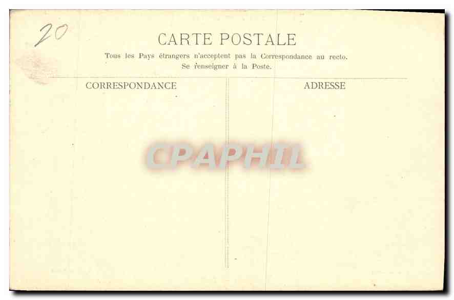 CPA Musee du Louvre Troupeau au paturage Chevre Vache — Rückseite