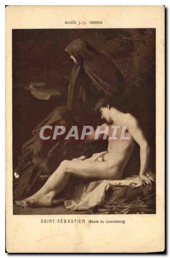 CPA Musee JJ Henner Saint Sebastien Musee du Luxembourg 