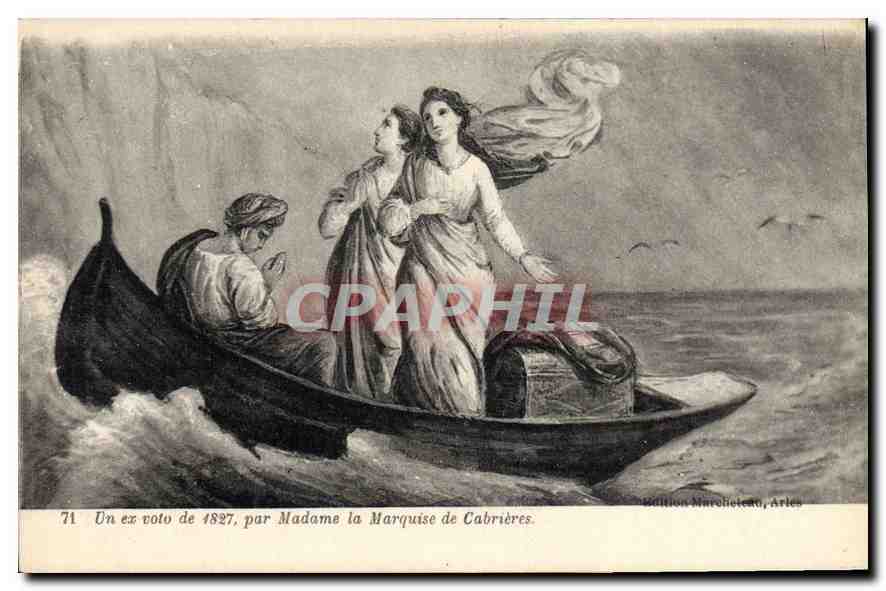 Un ex-voto de 1827, par Madame la Marquise de Cabrières — Édition Marchetico, Arles