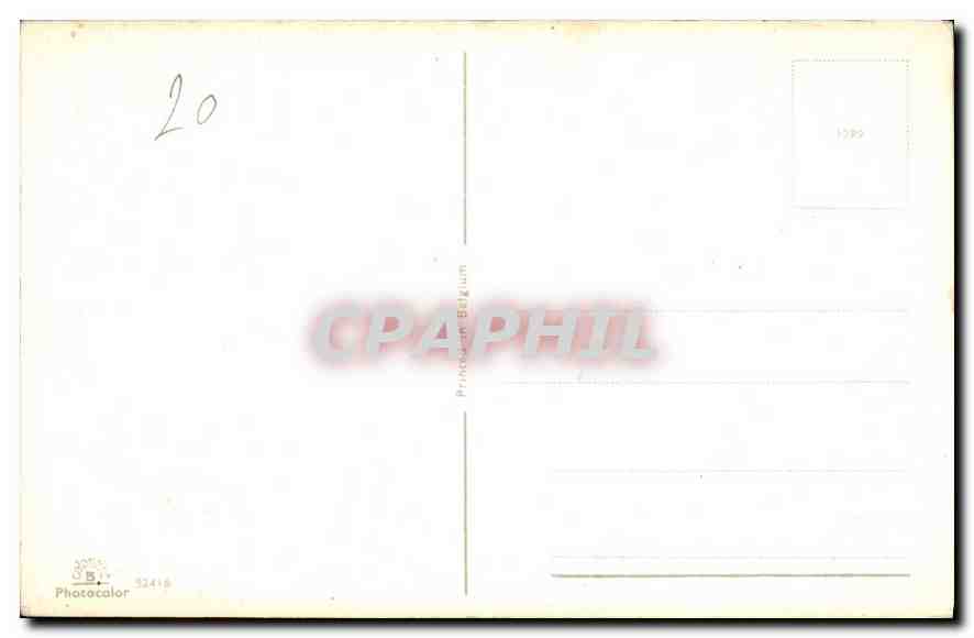 CPA Foret — Verso