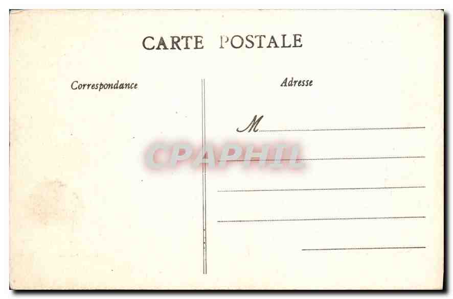 CPA Nantes Musee des Beaux Arts Jean Pillement Paysage anime — Rückseite