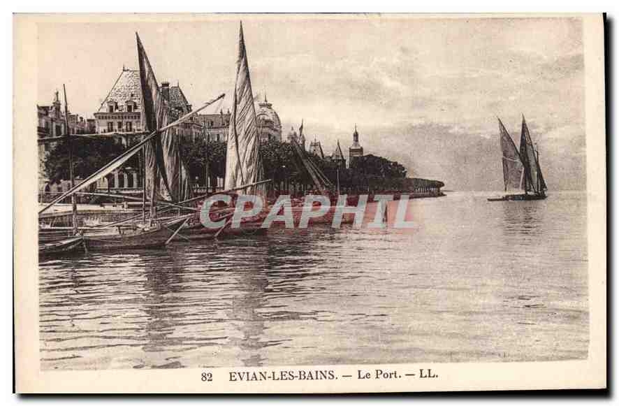 Évian-les-Bains — Le Port — LL. — Édition LL.