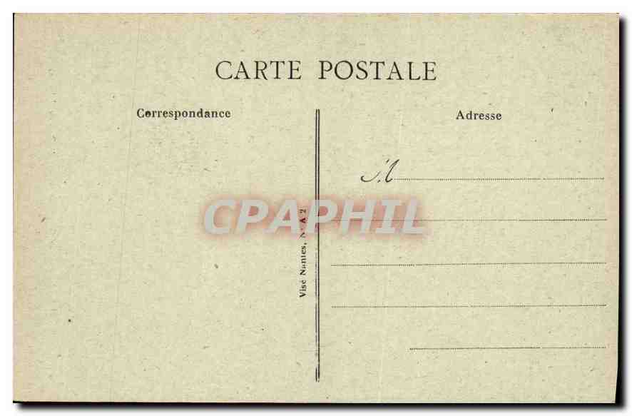 CPA Ecole Dentelliere d Argentan Voile de mariage de la Duchesse d'Orleans — Verso