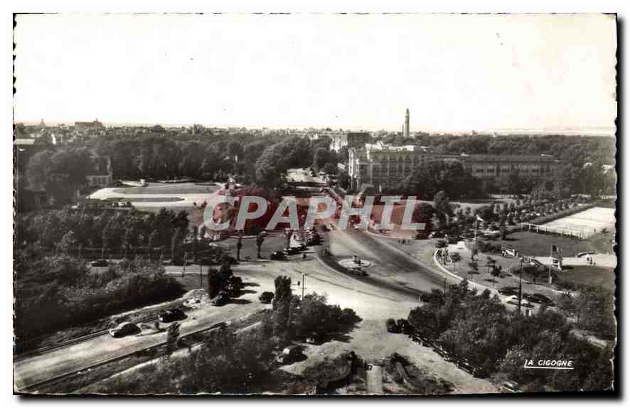 La Cigogne — Vue générale prise du « Royal Picardy » — Édit. « La Cigogne », 10 Rue de fabrication André Leconte