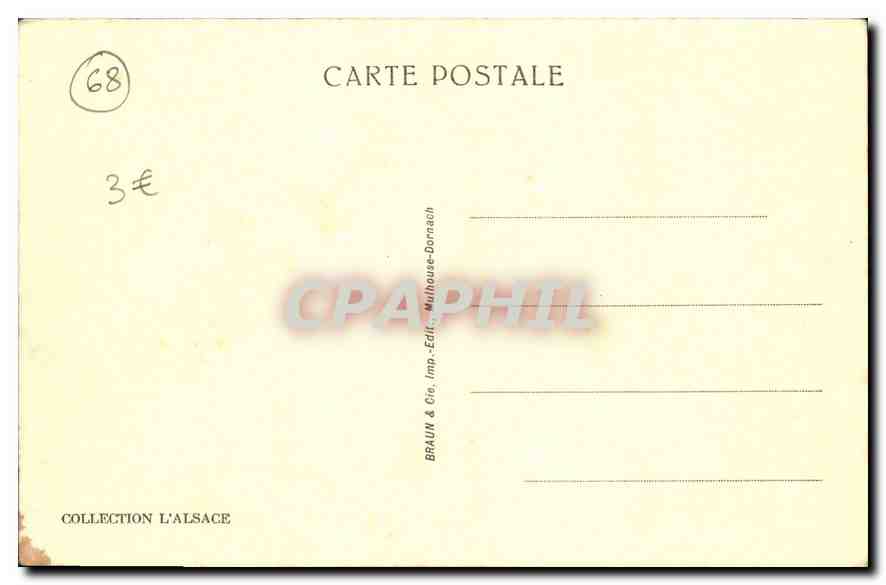 CPA Thann  — Rückseite