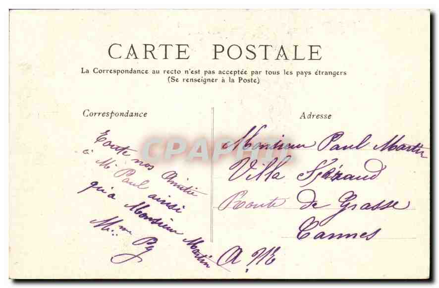CPA Scenes champetres Au bord de l'etang — Verso
