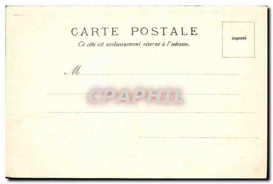 Madame Récamier au musée du Louvre — peinture de David — série No. 30 — Reverso