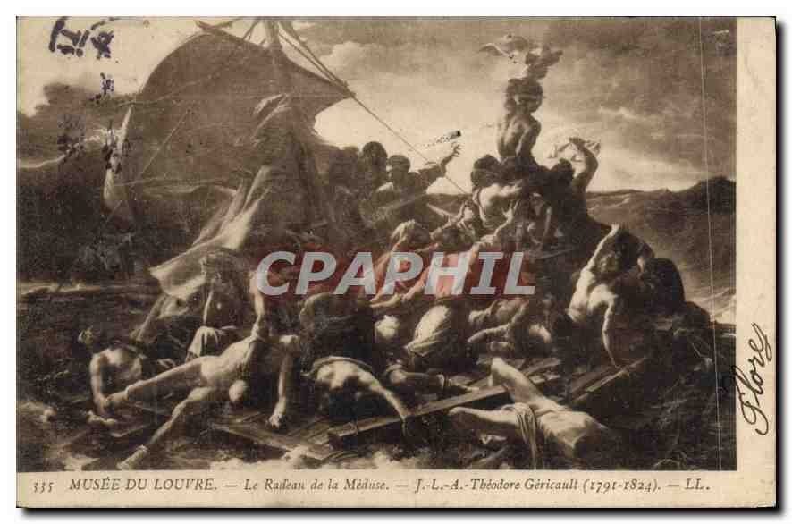 Le Radeau de la Méduse — Musée du Louvre — J.-L.-A. Théodore Géricault (1791-1824) — LL. — n° 335