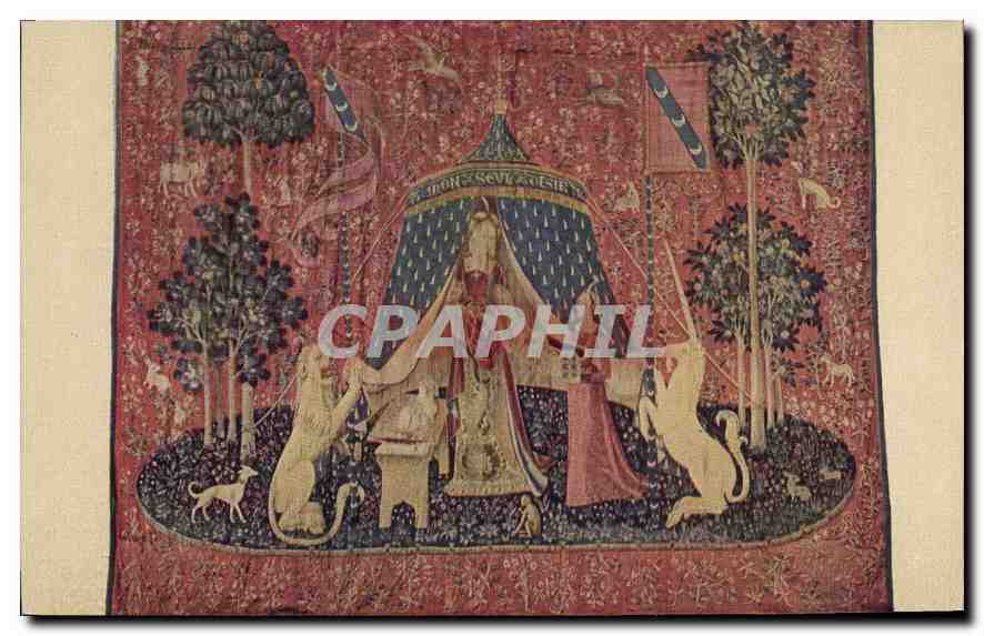 La Dame à la Licorne — Tapisserie du Musée du Louvre — Série 5458