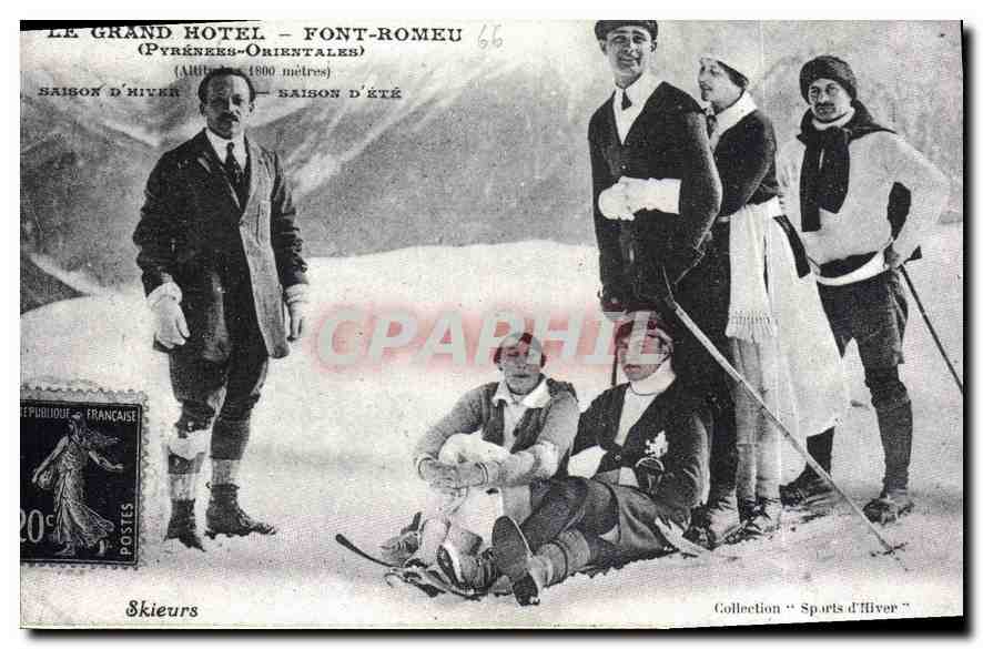 REPRO Le Grand Hotel Font Romeau Pyrenees Orientales 
