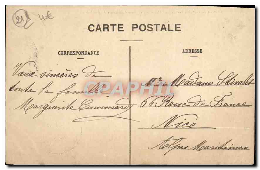 CPA Chateau de Fontaine Francaise Tapisserie Chasse d'Atalante d'apres Lebrun  — Rückseite