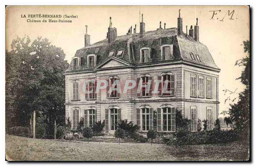 CPA La Ferte Bernard Sarthe Chateau du Haut Baisson 