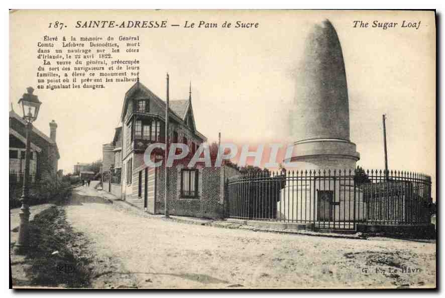 CPA Sainte Adresse Le Pain de Sucre 