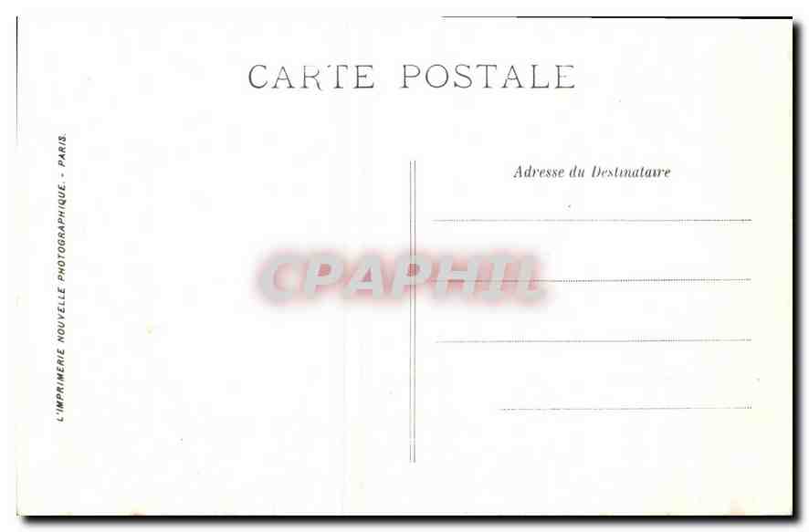 CPA Angers Vieilles Maisons et la Rue de l'Oisellerie  — Rückseite