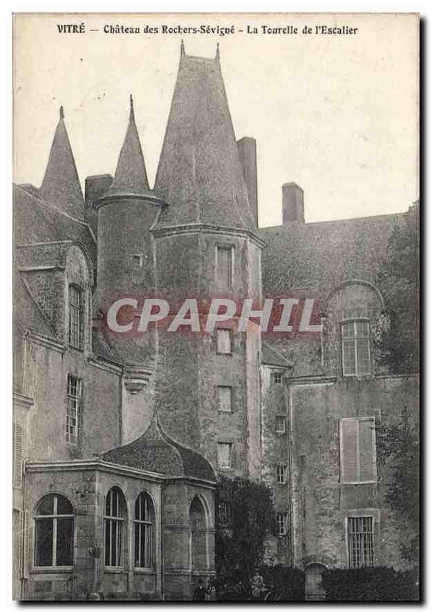 VITRÉ — Château des Rockers-Sévigné — La Tourelle de l'Escalier