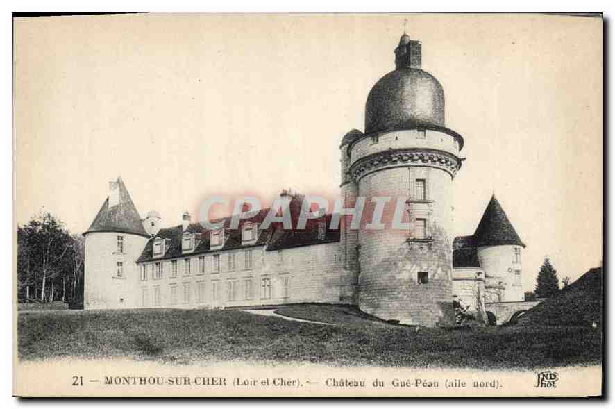 Monthou-sur-Cher — Château du Gué-Péan (aile nord) — JND Hot