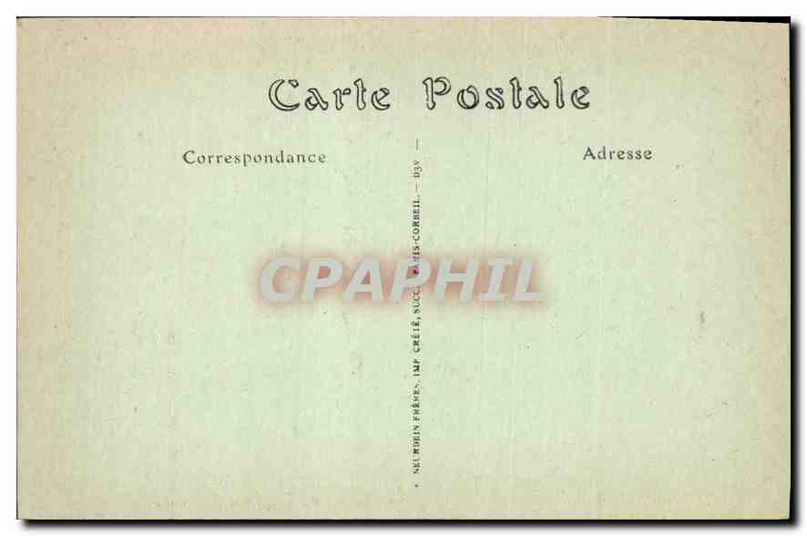 Monthou-sur-Cher — Château du Gué-Péan (aile nord) — JND Hot — Verso