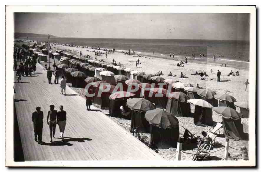 Deauville - Der blühende Strand — Der Strand — Das Meer — Photo Louis