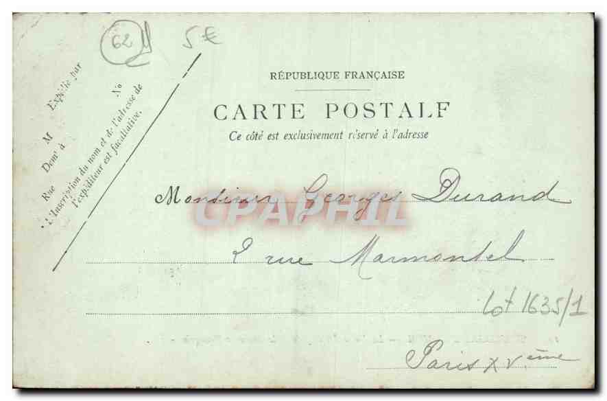 Boulogne-sur-Mer — La Porte des Degrés et le Souvenir Français — LL. — Reverso