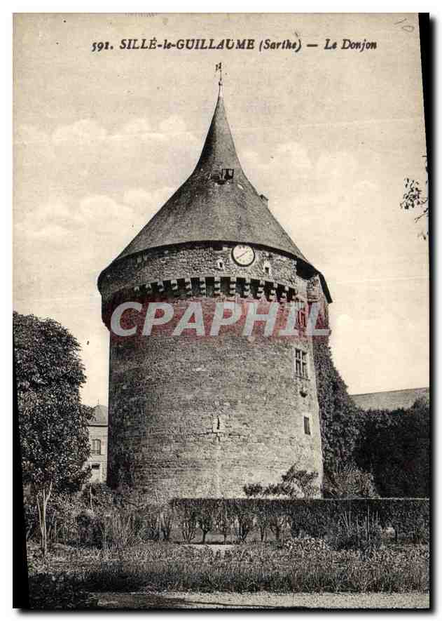CPA Sille le Guillaume Sarthe Le Donjon 