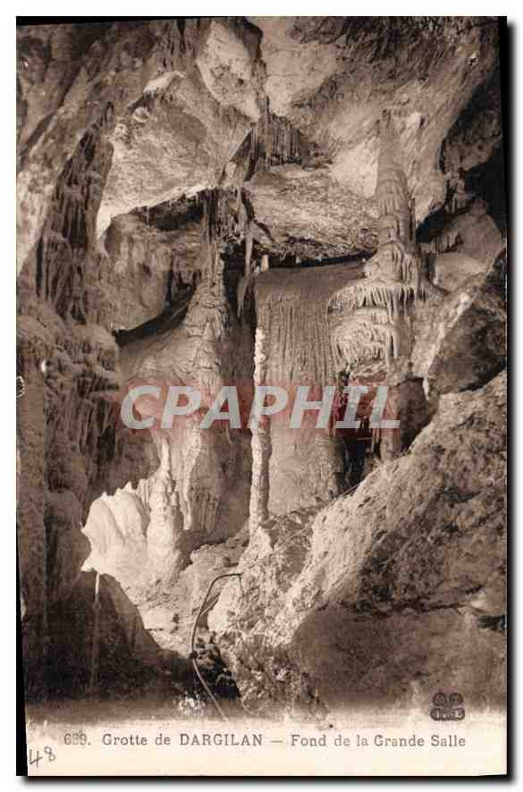 CPA Grotte de Dargilan Fond de la Grande Salle 
